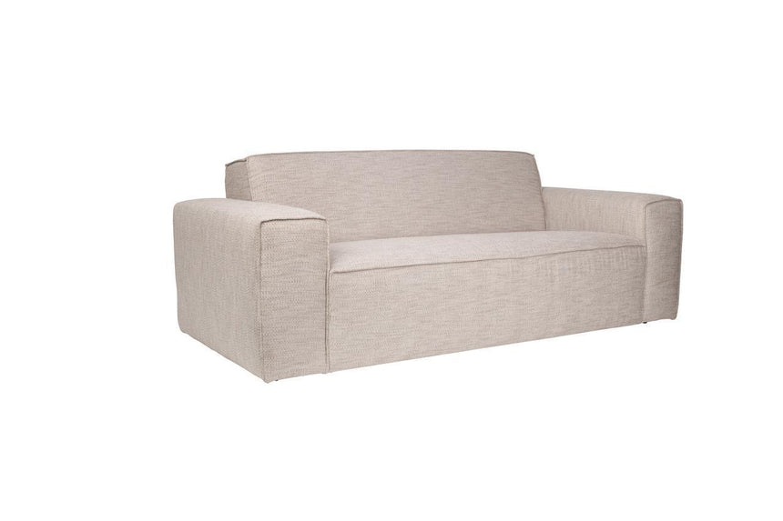 Wine 2.5 seater fabric sofa