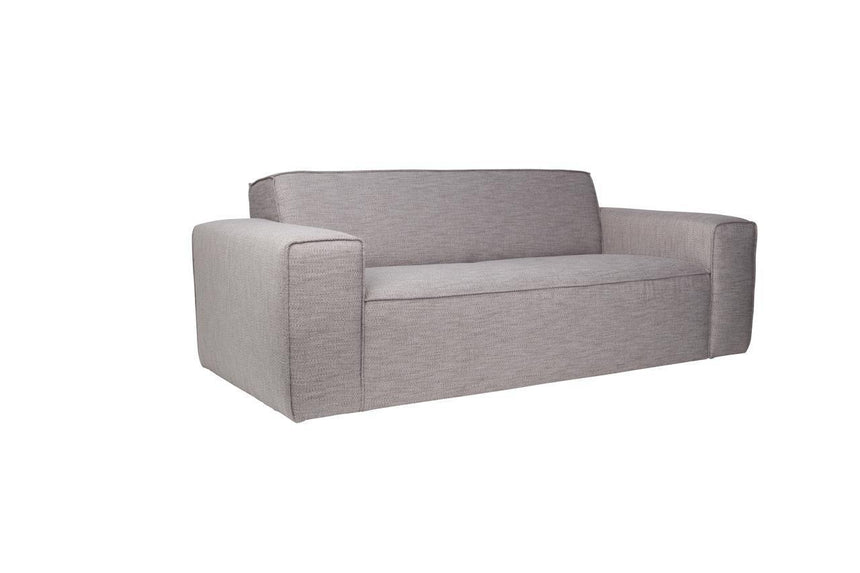 Wine 2.5 seater fabric sofa