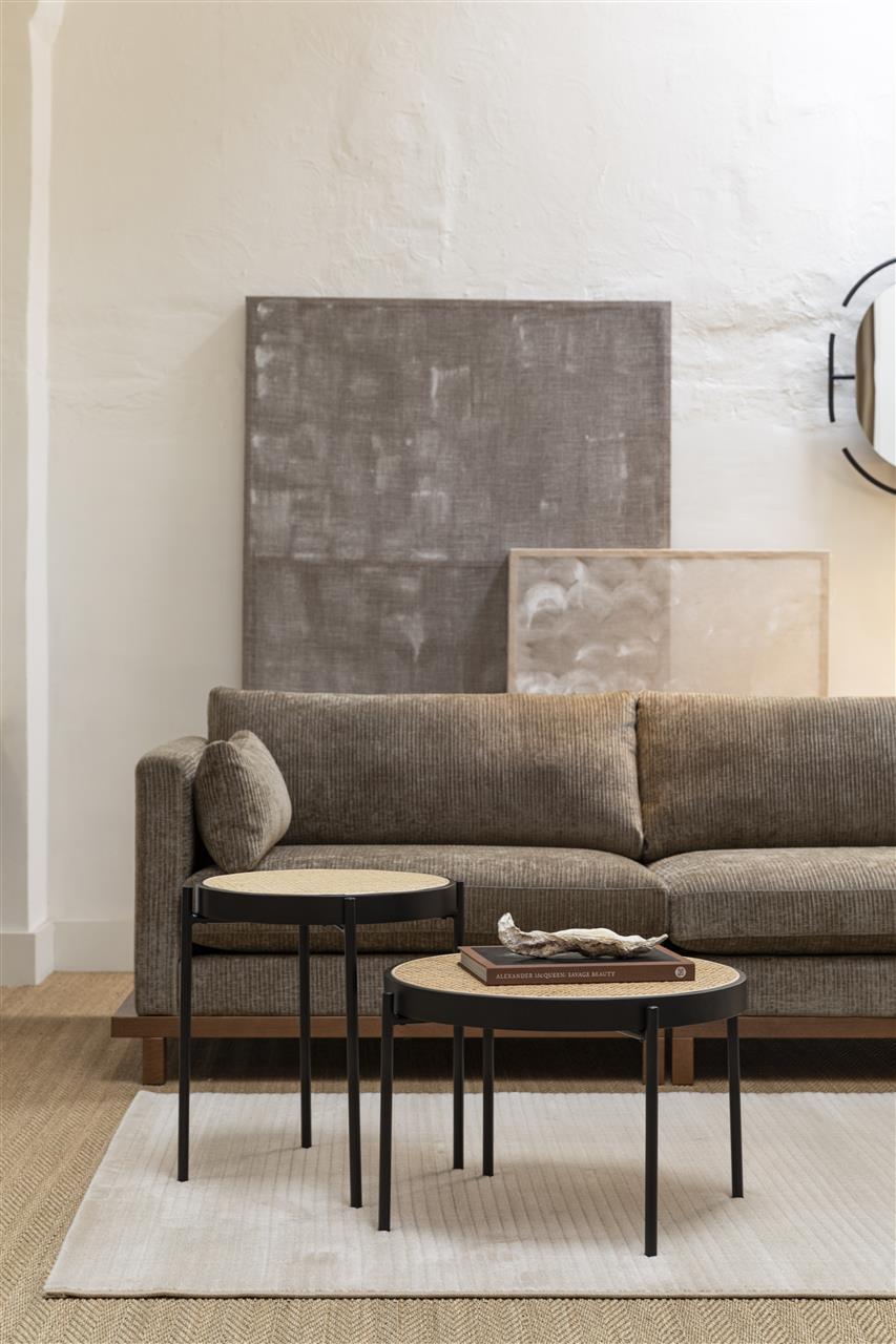 Blossom 4.5-seater fabric sofa