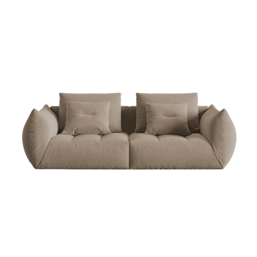 Bloom 3-seater velvet sofa