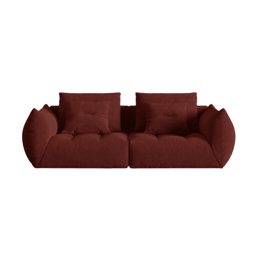 Bloom 3-seater fabric sofa