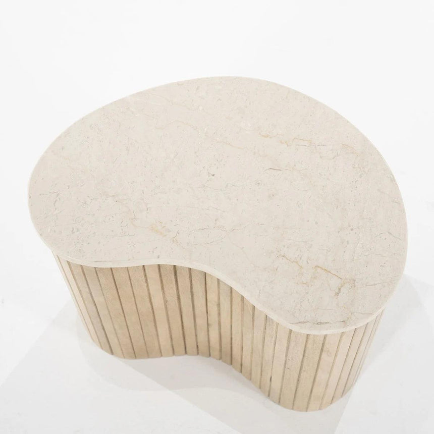 Kira marble side table