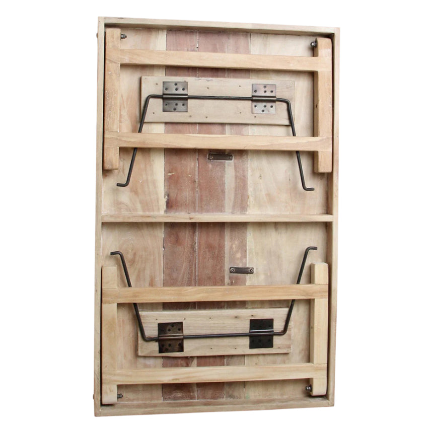 Limewash fa összecsukható dohányzóasztal