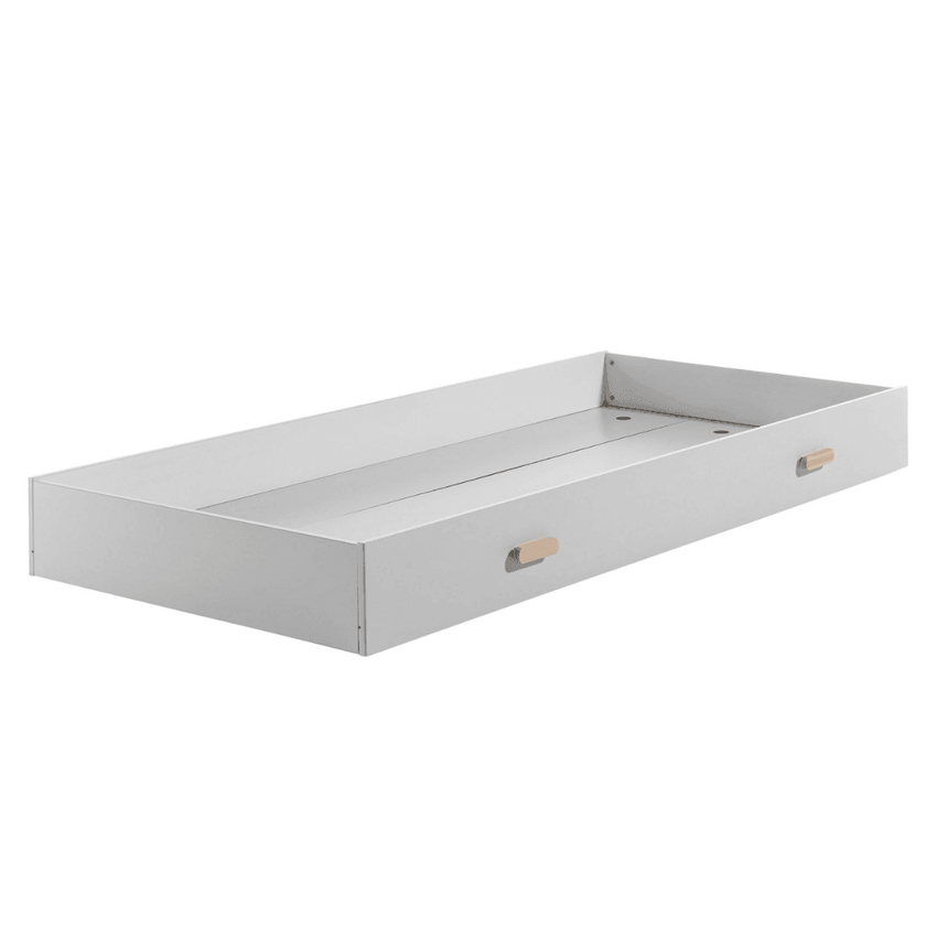 Kiddy wooden children's bed, 90x200 with bed linen holder