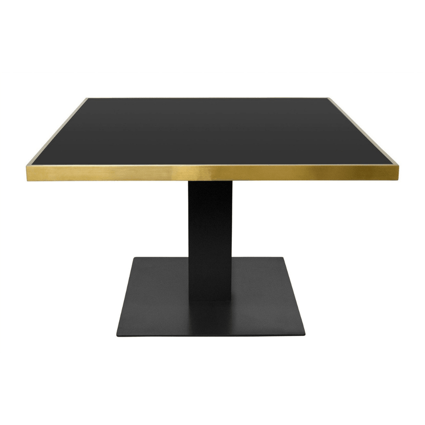 Germain glass dining table 120x120