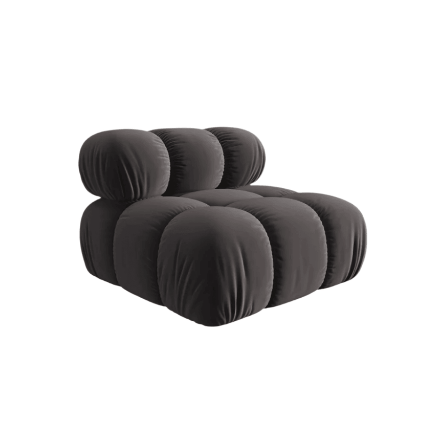 Bellis velvet armchair