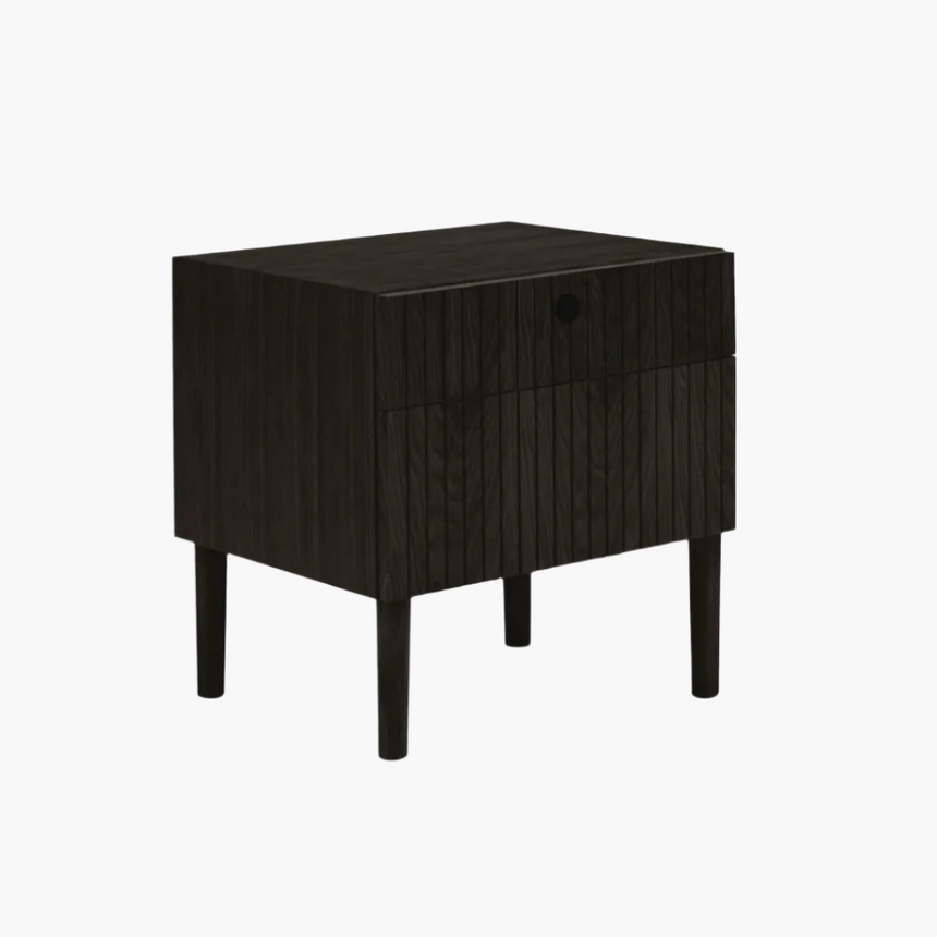 Noa wooden bedside table