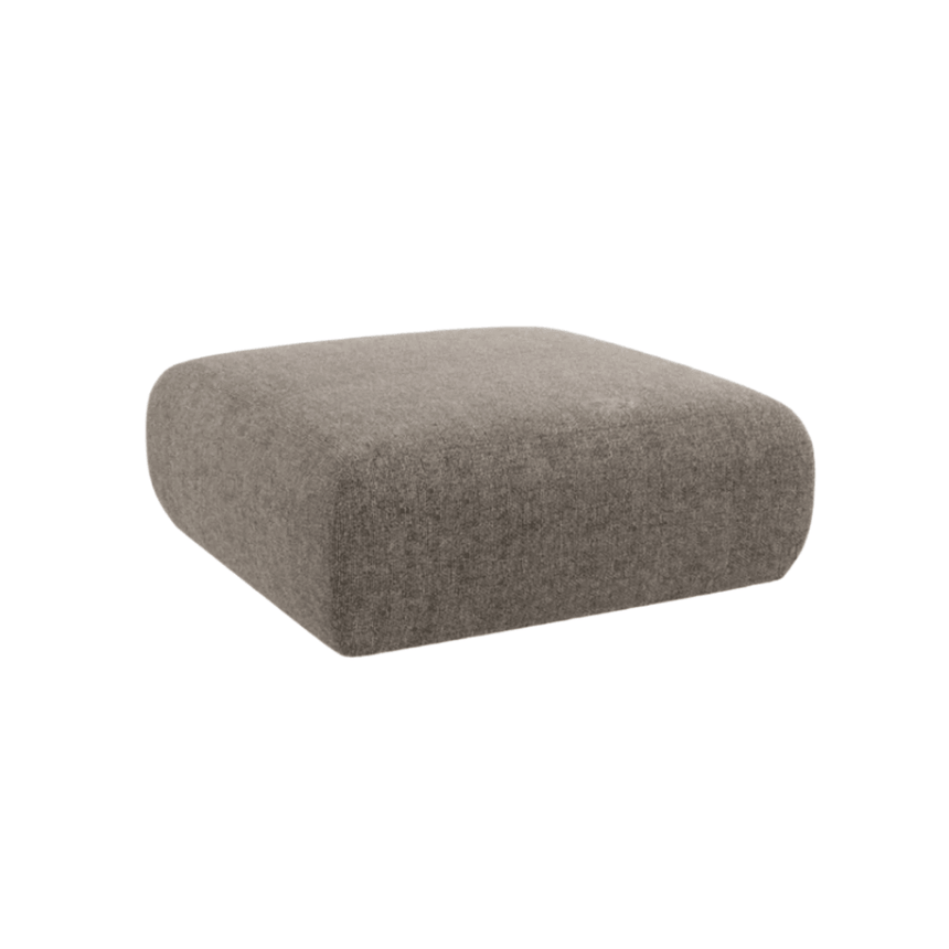 Molino chenille pouf 100x100