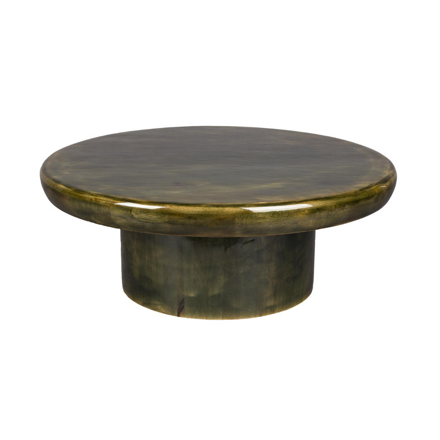 Mush wooden storage table Ø45