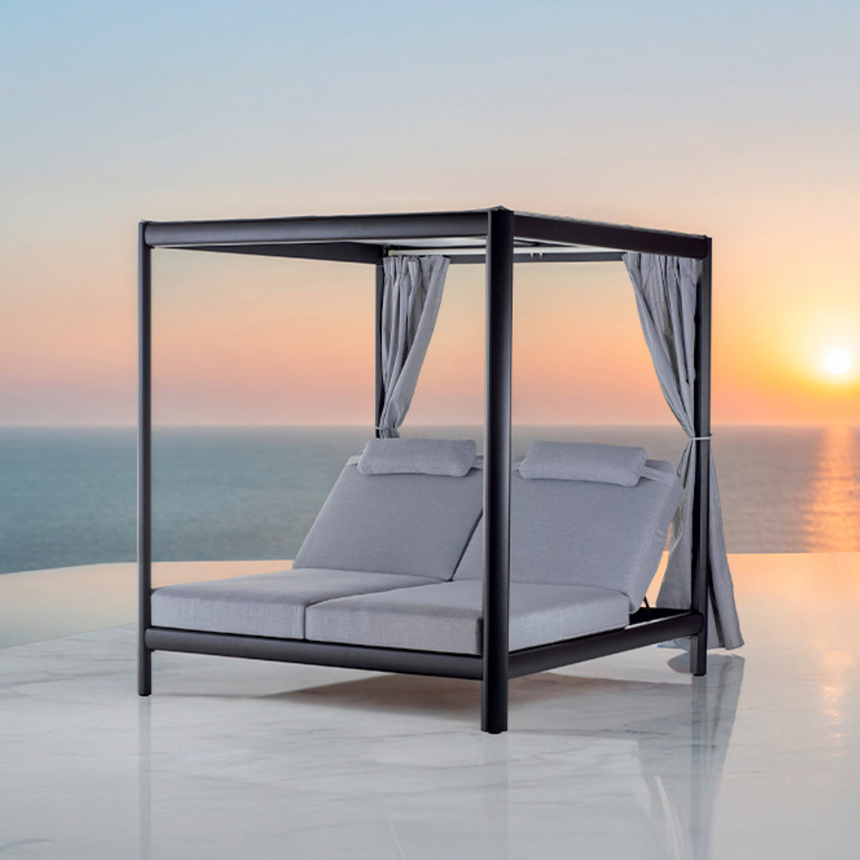 Antigua fabric garden sofa