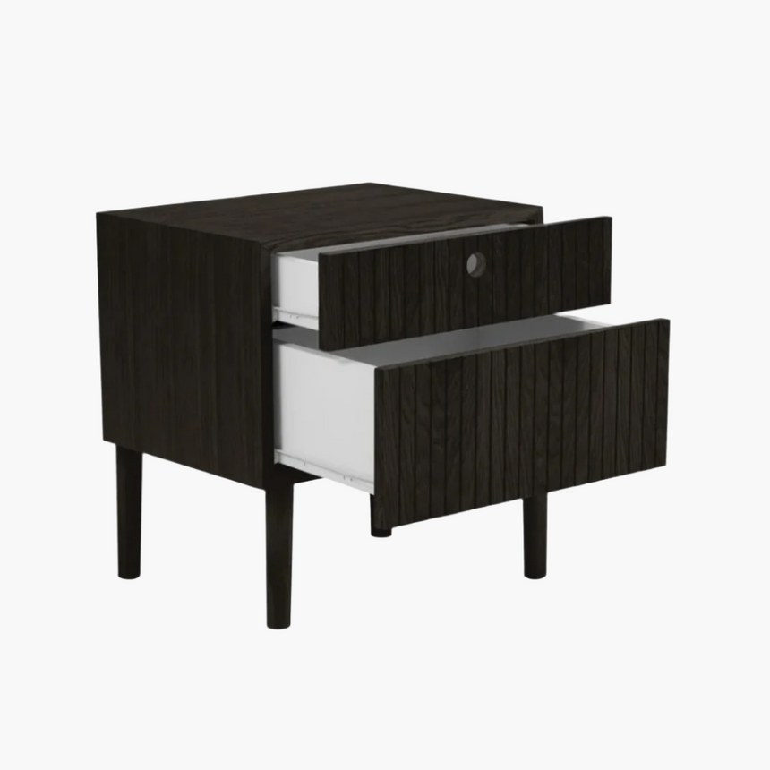 Noa wooden bedside table