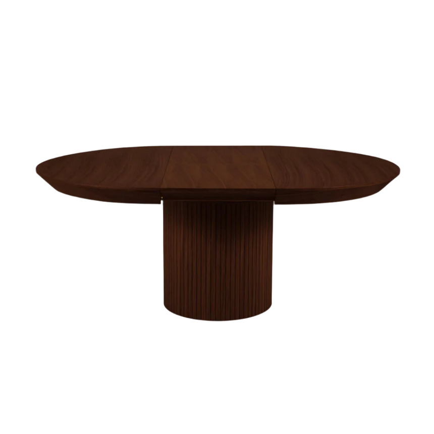 Nicole extendable wooden dining table
