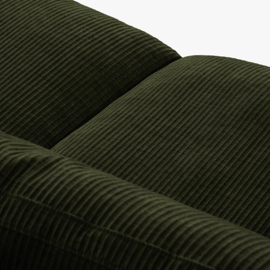 Lazy 5 személyes kordbársony kanapé