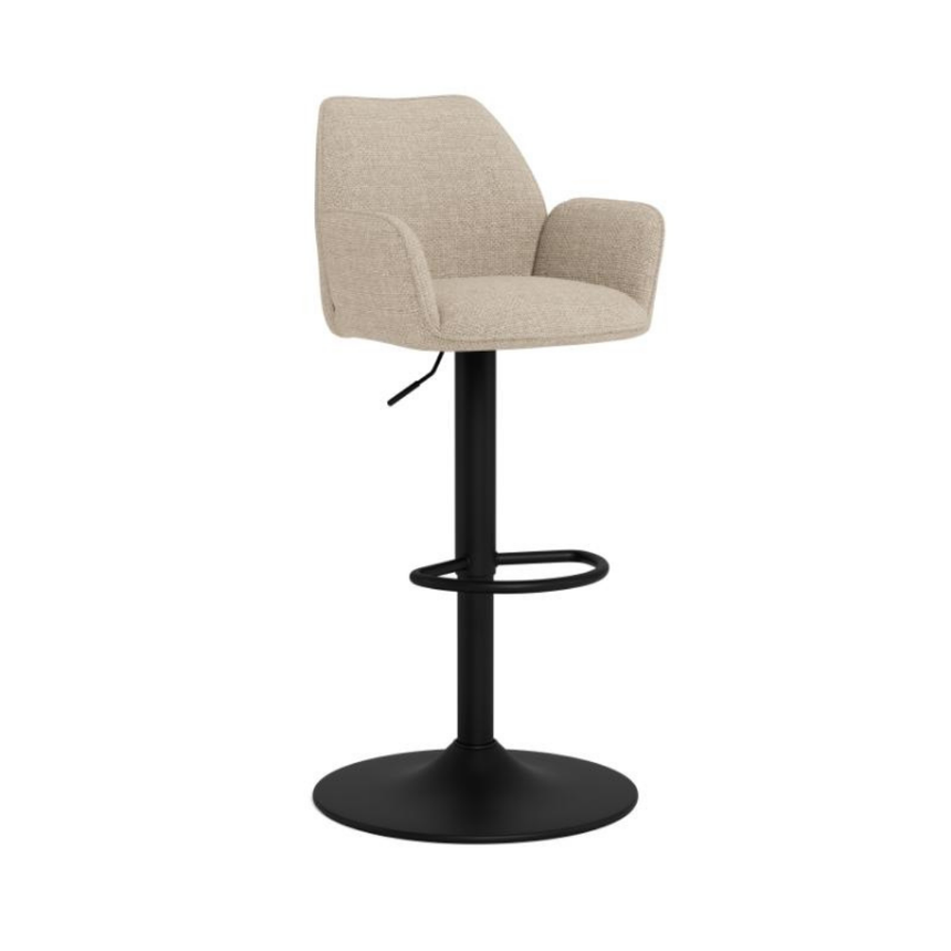 Glenda fabric swivel chair