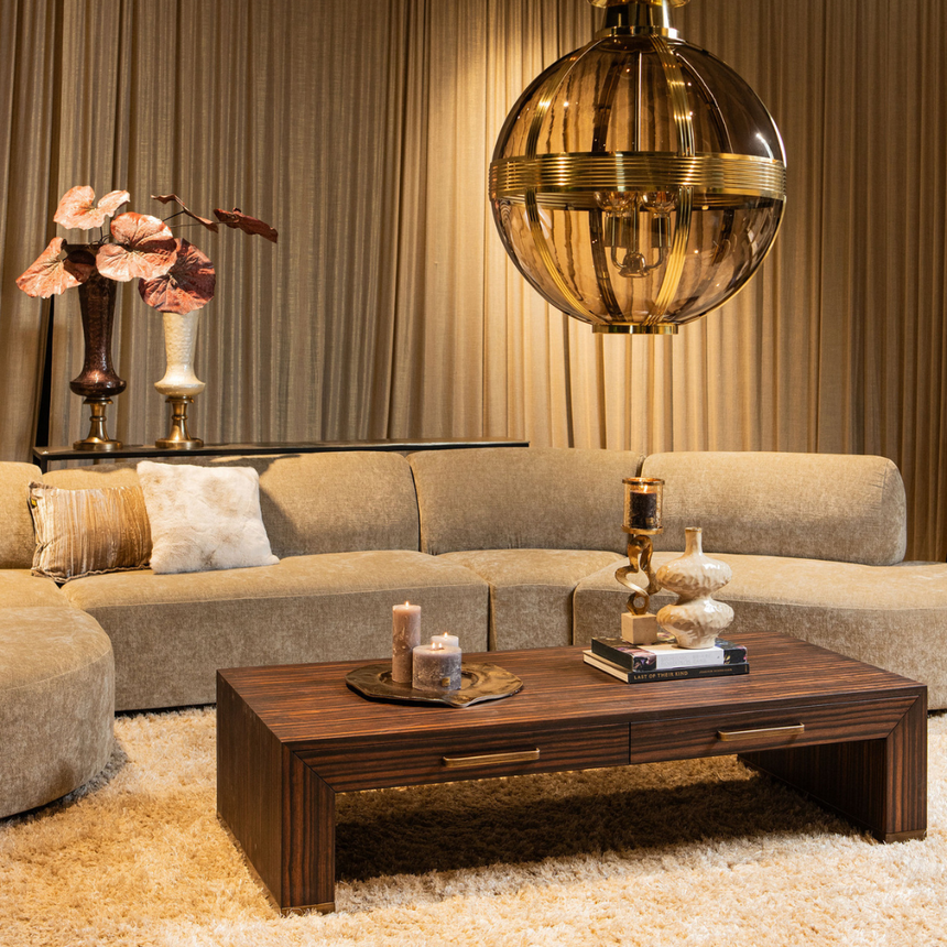 Noa wooden bedside table