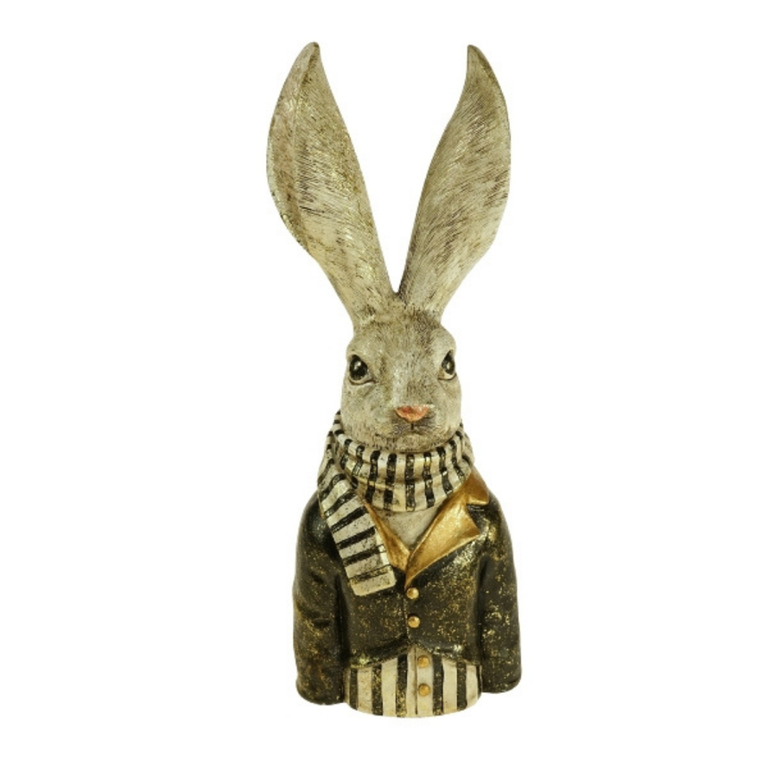 Rabbit Alfred resin decoration