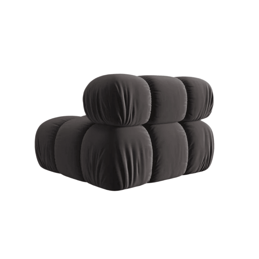 Bellis velvet armchair