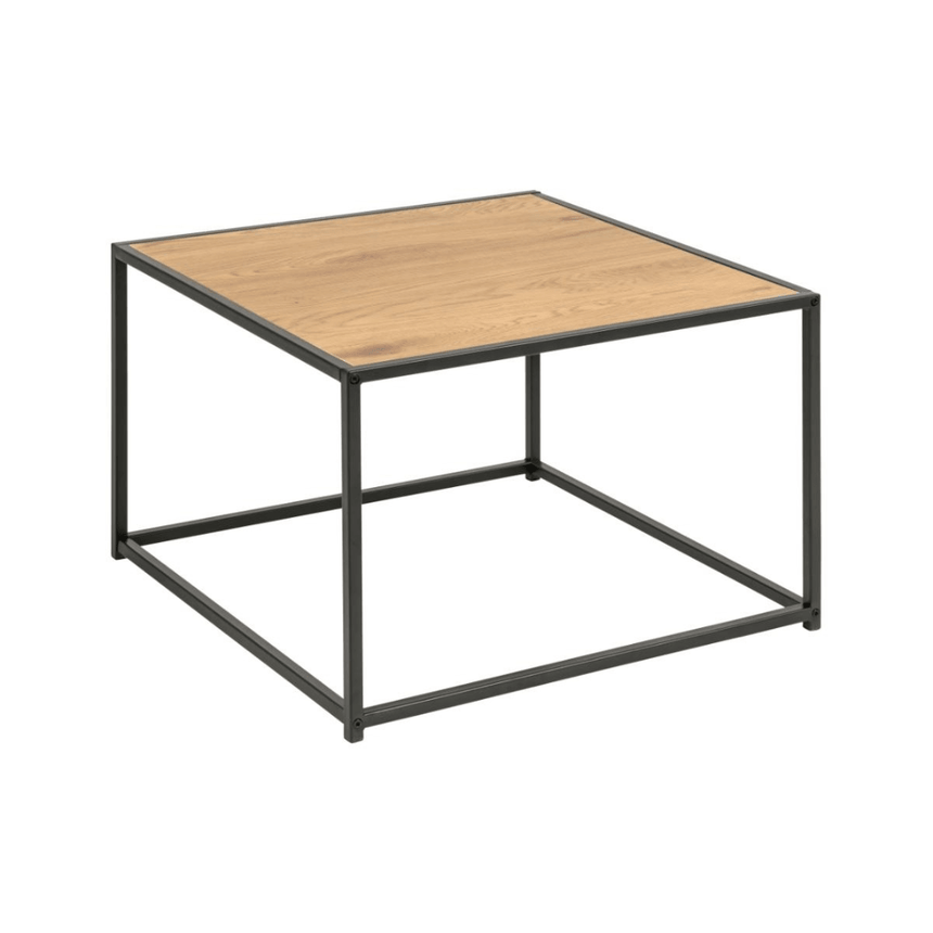 Seaford wooden coffee table 60x60