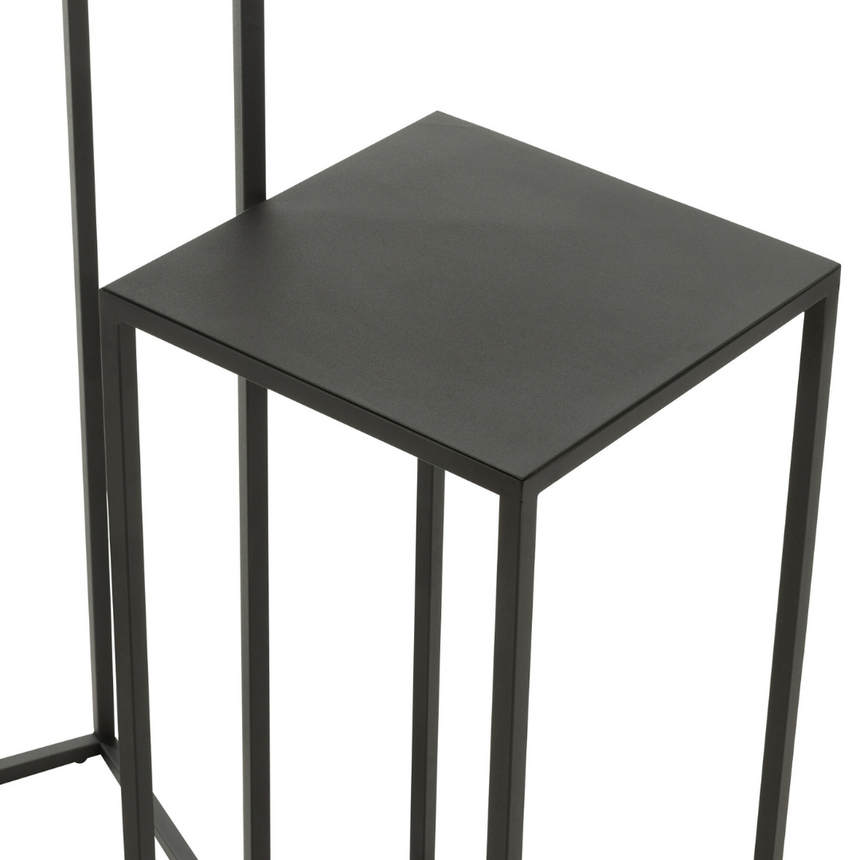 River metal storage table set