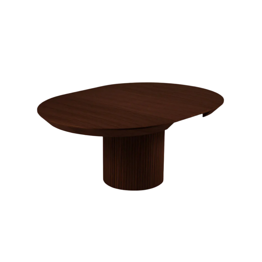 Nicole extendable wooden dining table