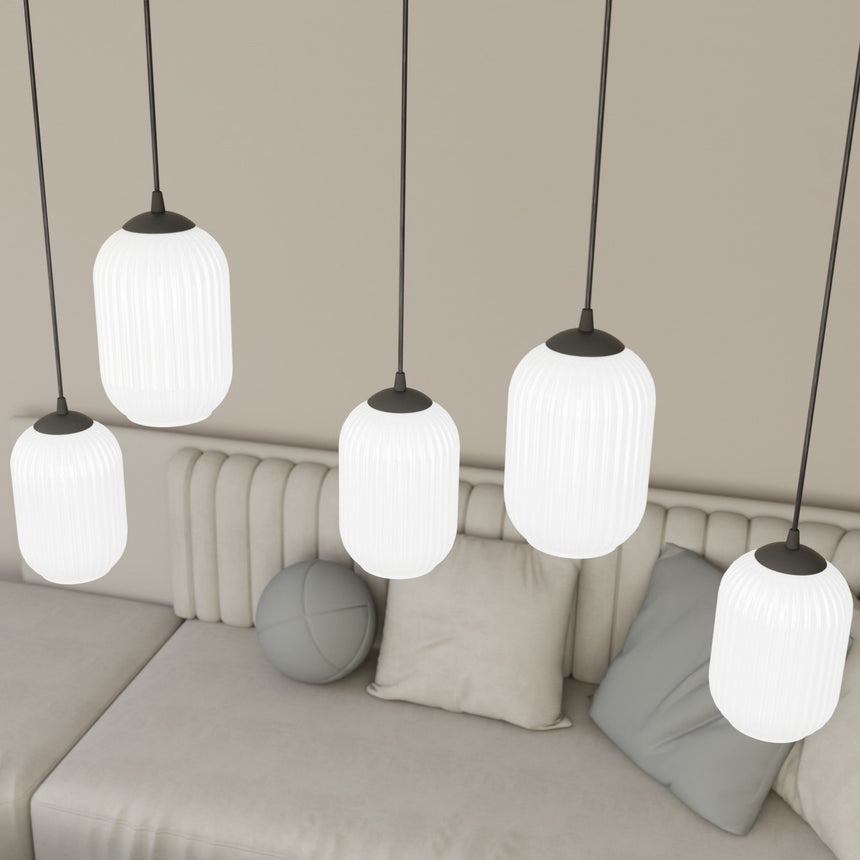 Verdi 3 Premium üveg függőlámpa