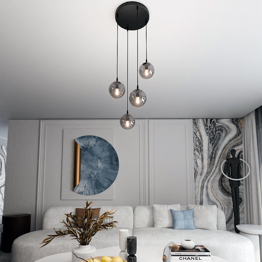 Cosmo 4 BL fém függőlámpa