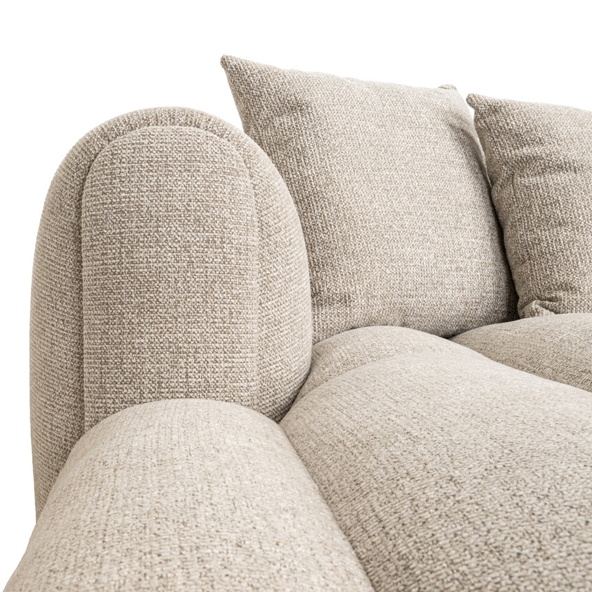 Novaro kanapé – Lounge kivitel balos, Natural fancy szövet