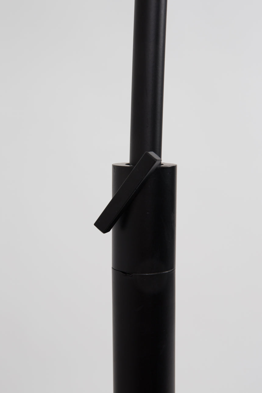 Arc fabric floor lamp