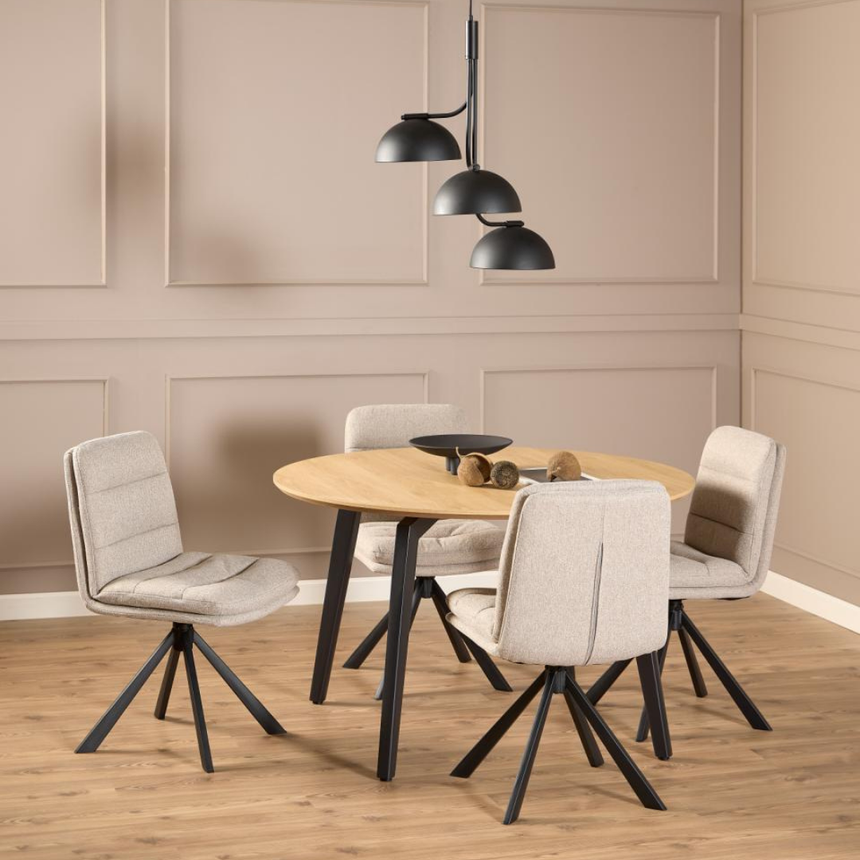 Cornus wood coffee table 120x60 set