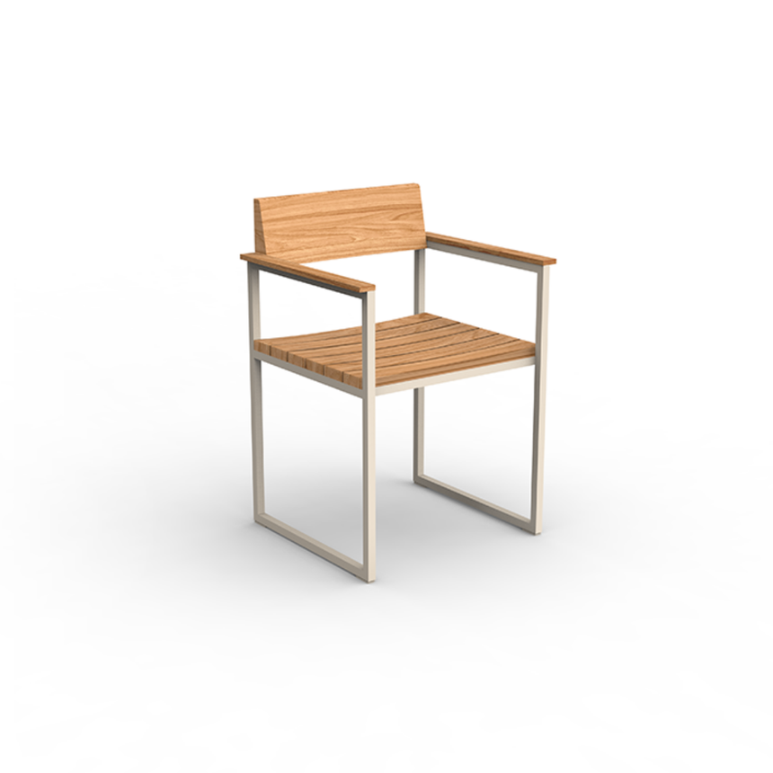 Vineyard fa kerti szék