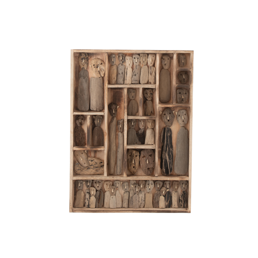 Family Masks fa fali dekoráció