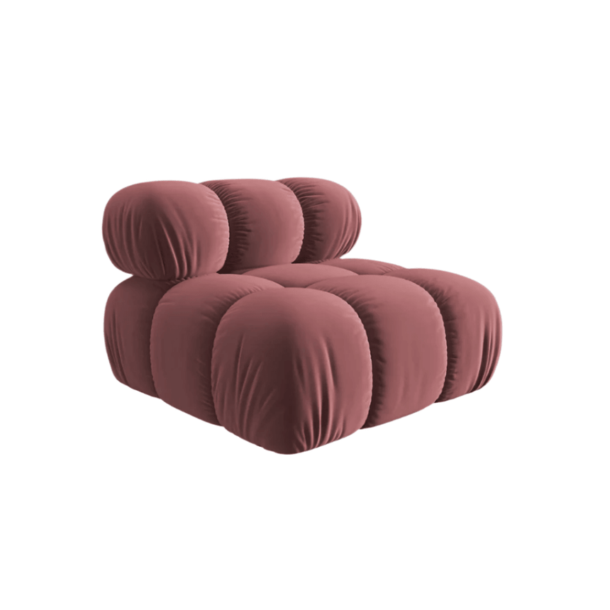 Bellis velvet armchair