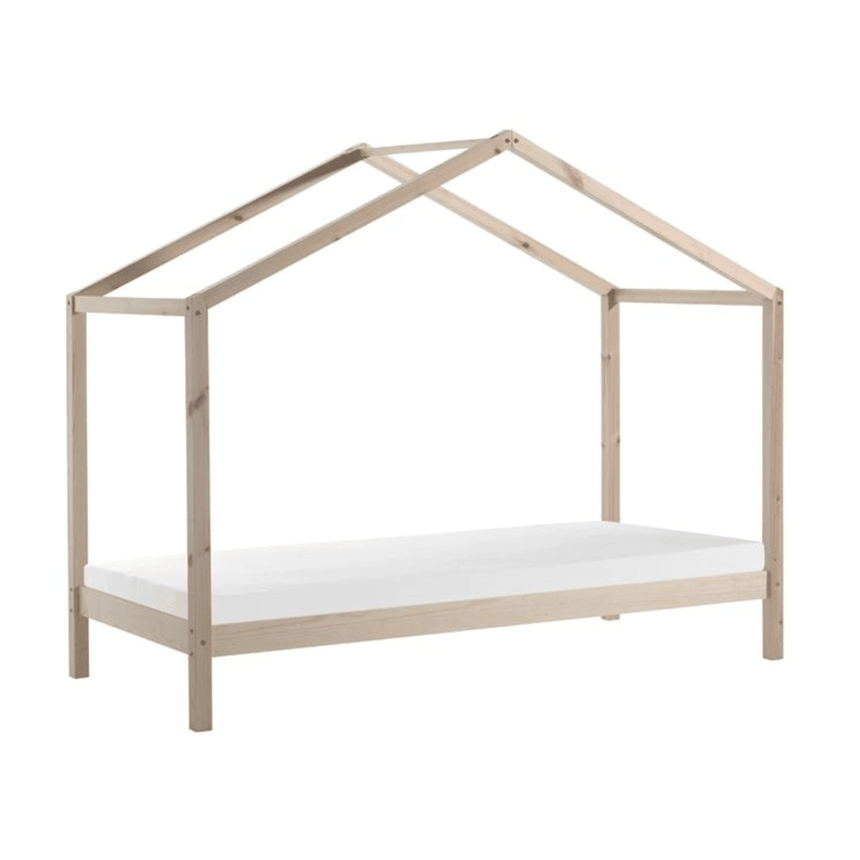 Dallas ZH90 wooden house children's bed, 90x200 mattress