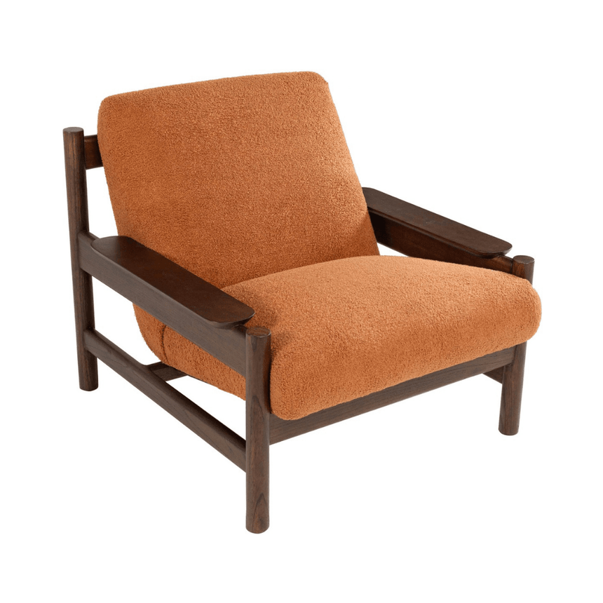 Casca fabric armchair
