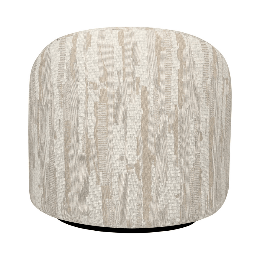 Rodeo fabric swivel armchair