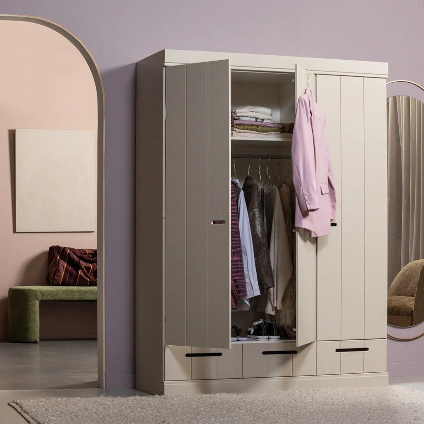 Connect wooden cabinet 140x195