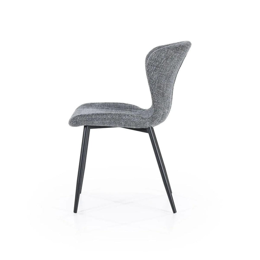 Spinner fabric chair