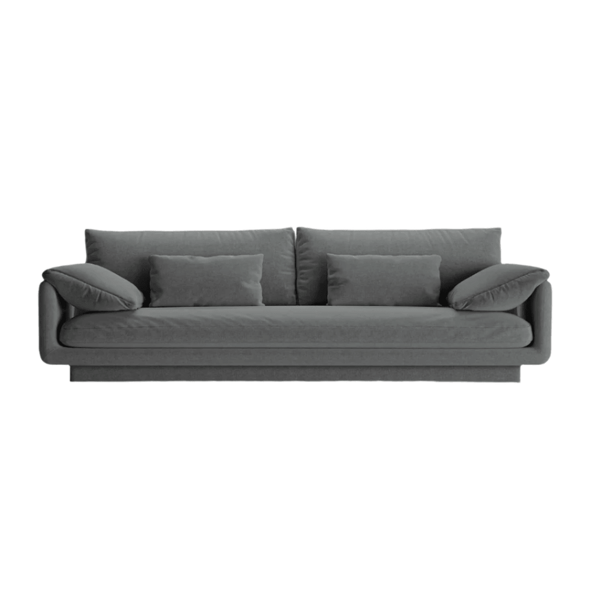 Torino 4-seater fabric sofa