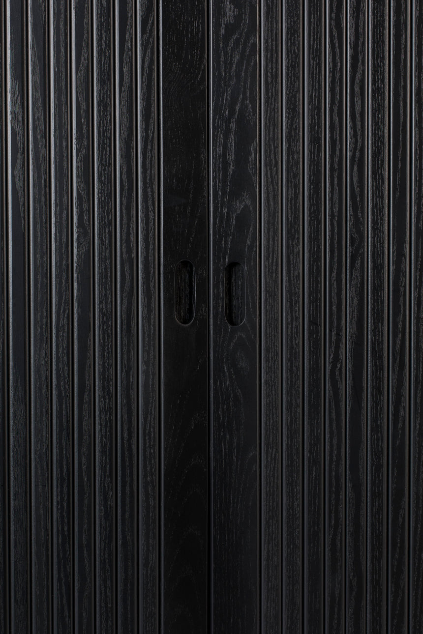 Barbier 2-door wooden cabinet