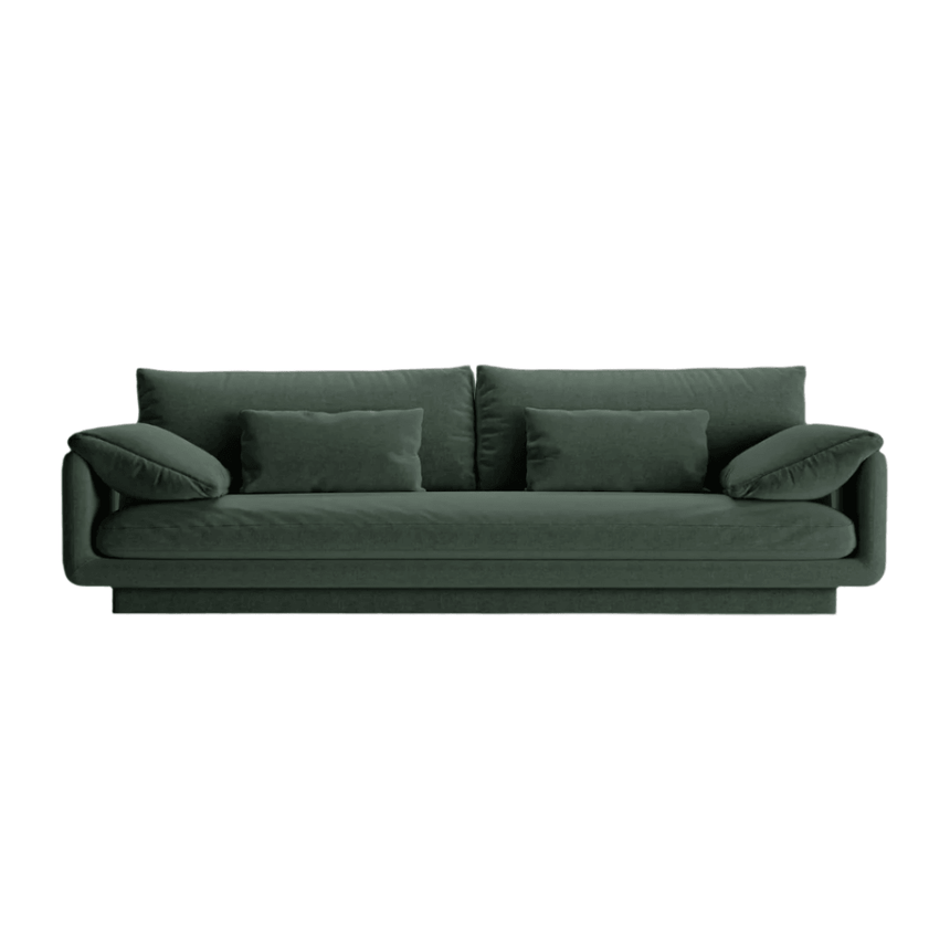 Torino 4-seater fabric sofa