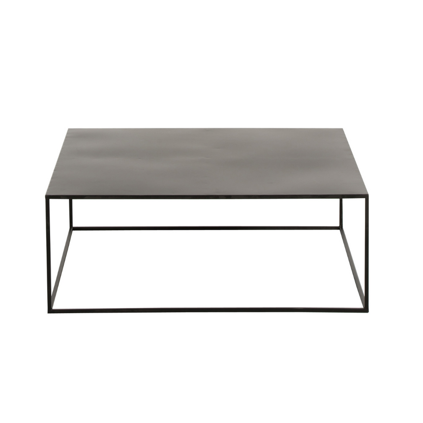River metal coffee table