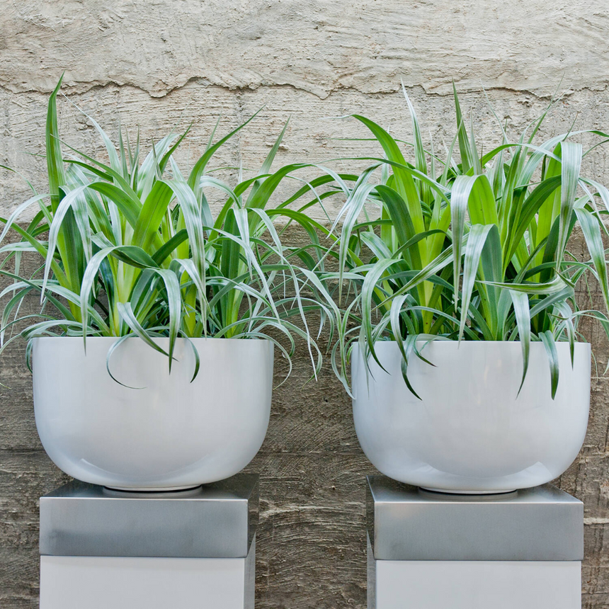 Sunny stone flower pot Ø45