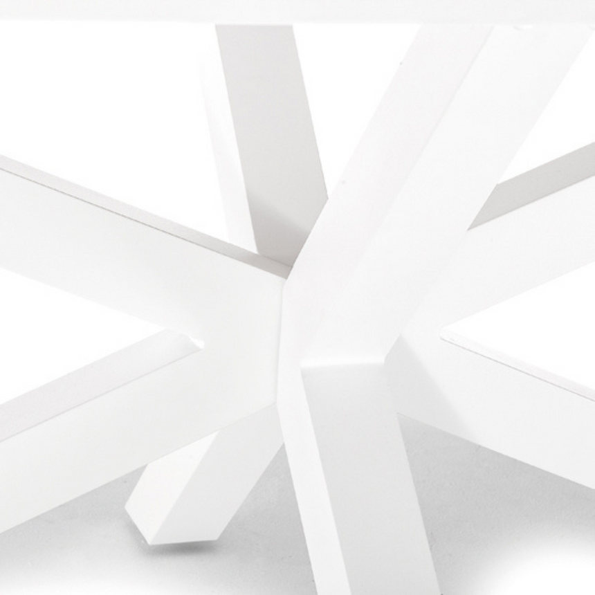 Cross fa kerti étkezőasztal 200x100