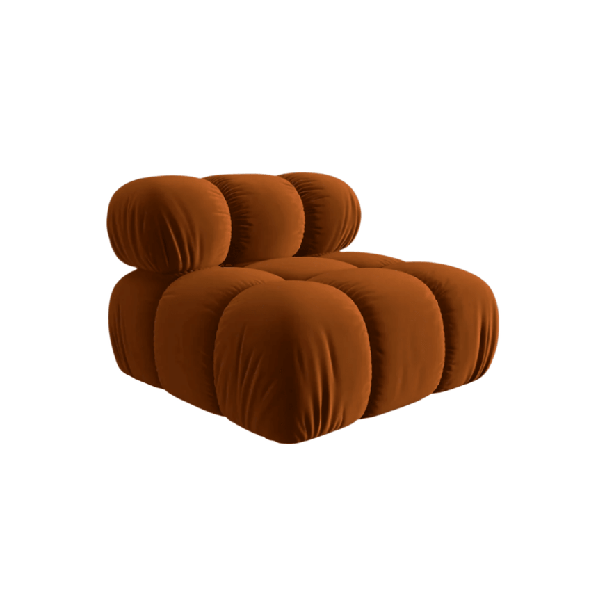 Bellis velvet armchair
