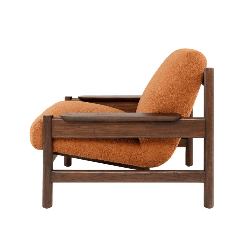 Casca fabric armchair