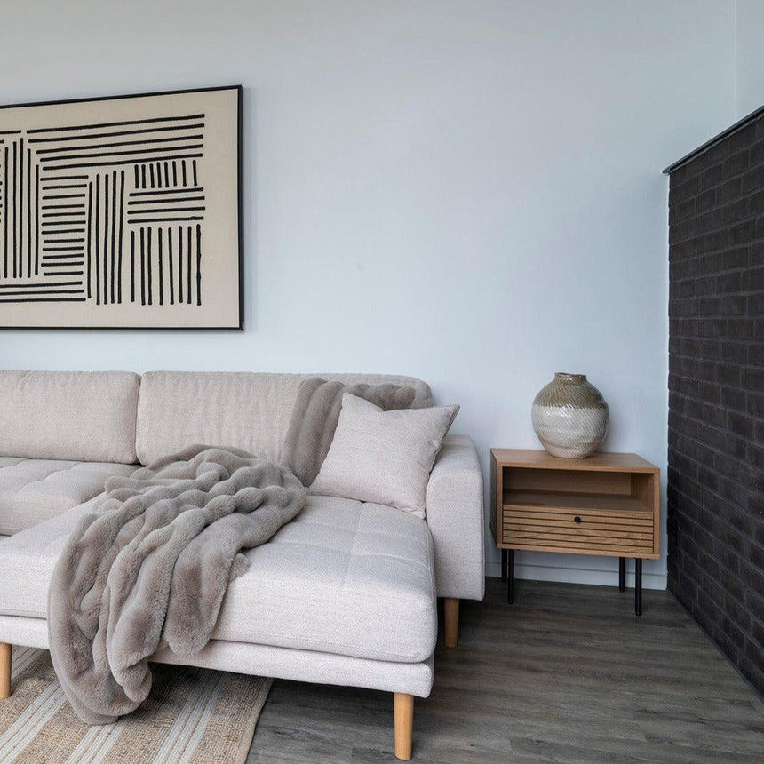 Kyoto fa éjjeliszekrény - Dutch Home