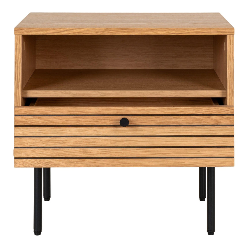 Kyoto fa éjjeliszekrény - Dutch Home