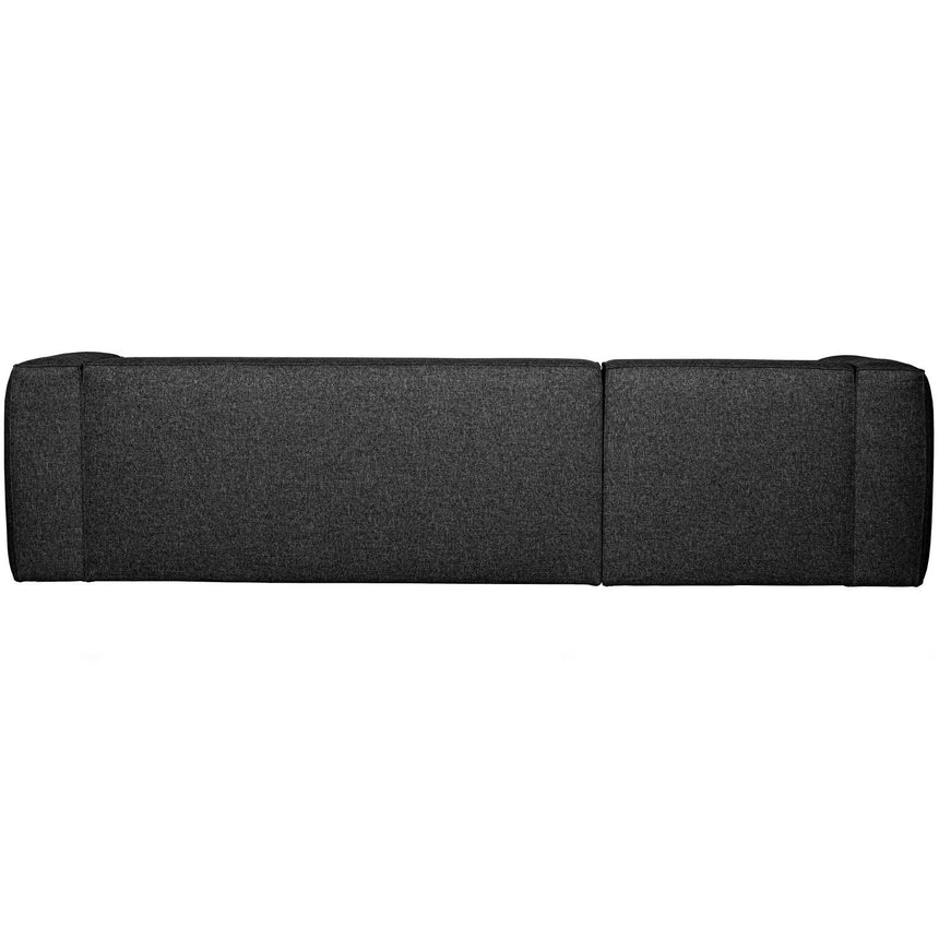 Bean szövet sarokkanapé bal ottomános, hátpárnával