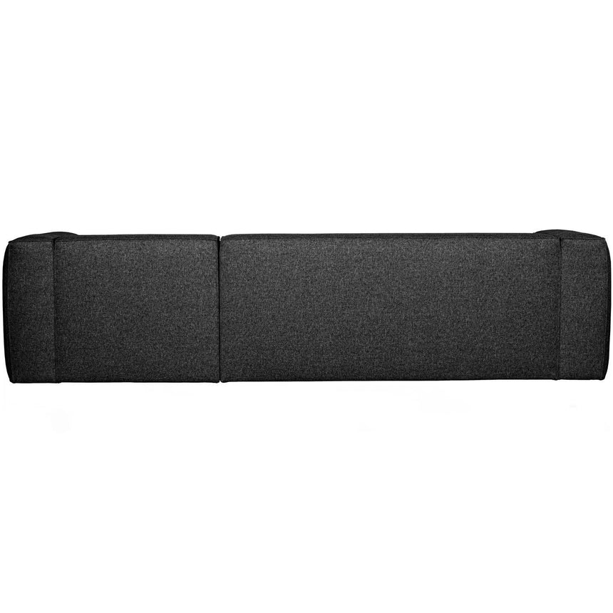 Bean szövet sarokkanapé jobb ottomános, hátpárnával