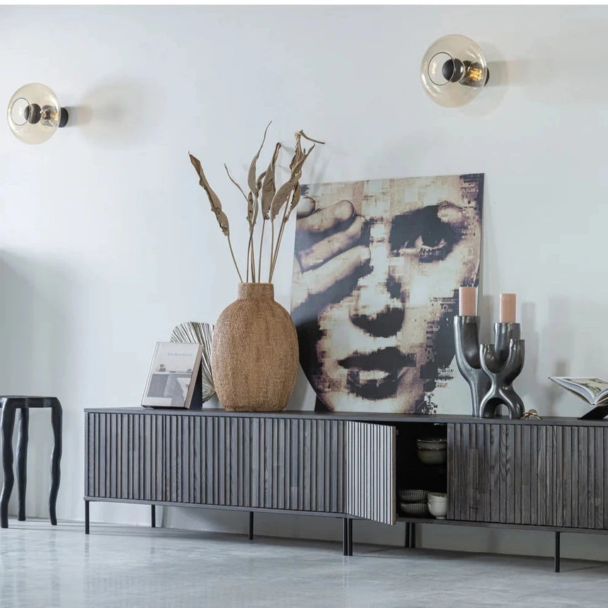 New Gravure kőrisfa TV szekrény 150